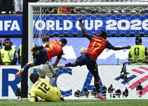 Spania e în semifinalele Campionatului Mondial! Salvată de Merino și de rezerva lui Courtois: gafa care a decis calificarea
