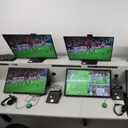 Noul centru VAR de la Centrul de Fotbal de la Mogoșoaia. Foto: frf.ro