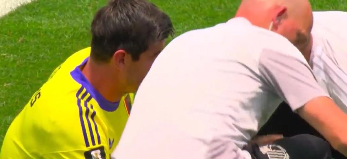 Thibaut Courtois s-a accidentat în Spania - Belgia