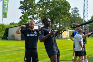 Fotbalistul FCSB-ului s-a lovit în cantonament: „Sper să fiu pregătit pentru meciul cu FC Argeș”