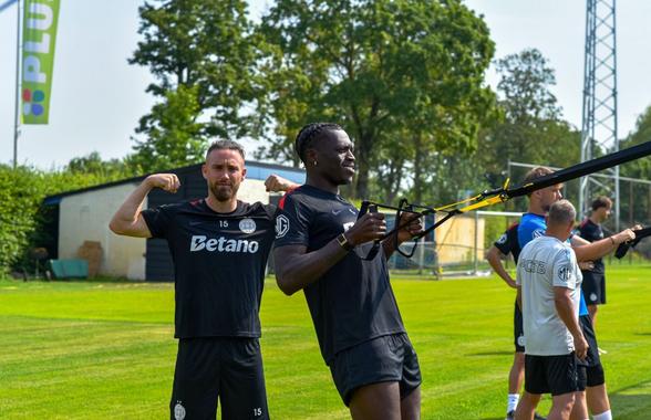 Fotbalistul FCSB-ului s-a lovit în cantonament: „Sper să fiu pregătit pentru meciul cu FC Argeș”