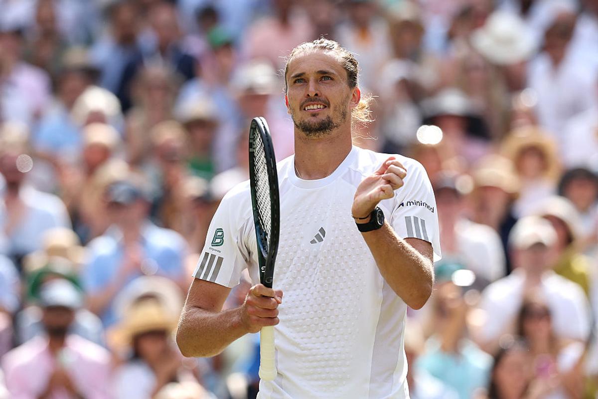 Ce l-a uimit pe Zverev în timpul semifinale de la Wimbledon, contra localnicului Fery
