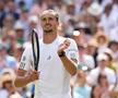 Ce l-a uimit pe Zverev în timpul semifinale de la Wimbledon, contra localnicului Fery