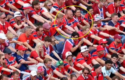 Singurul fan care refuză să vâslească în tribuna Norvegiei: „Toată chestia asta e furată”
