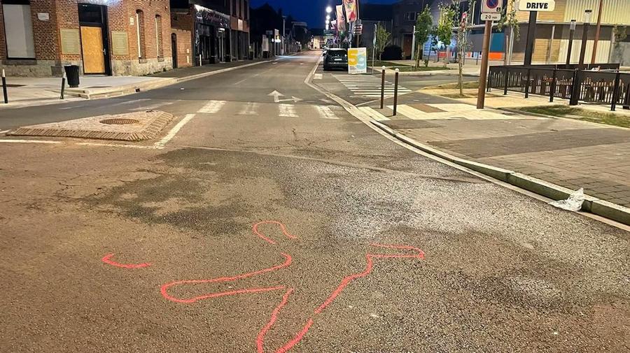 Imagine de la locul tragediei // foto: X Bucuria calificării Franței în semifinalele CM s-a transformat în tragedie » Nebunie inclusiv pe străzile din Londra