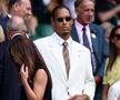 Virgil van Dijk și soția sa, Rike Nooitgedacht, la Wimbledon