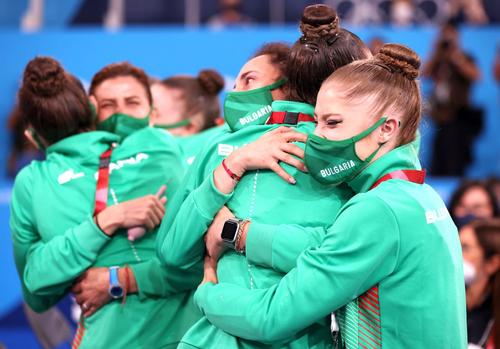 Ansamblul Bulgariei a cucerit titlul olimpic în ultima zi de competiții a Jocurilor de la Tokyo / foto: Guliver/Getty Images