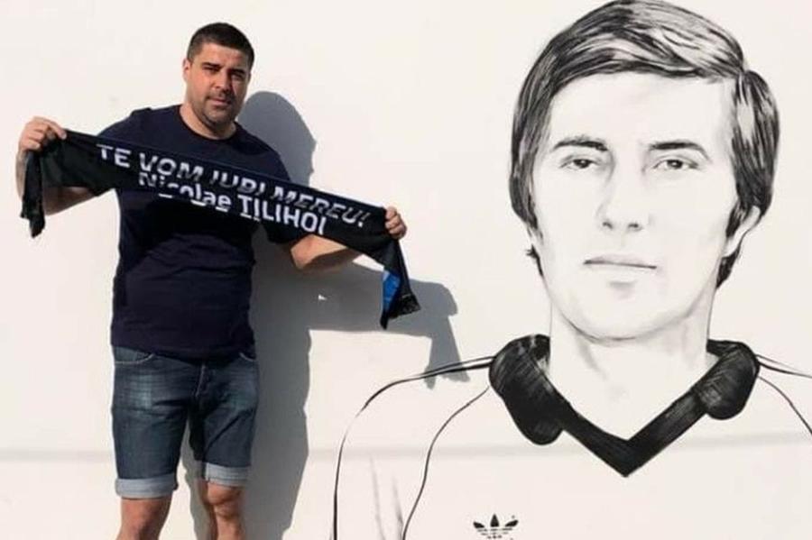 Lucian Tilihoi / Sursă foto: Facebook Fiul unei legende din „Craiova Maxima”, interzis pe stadioane după incidentele de la derby-ul Craiovei