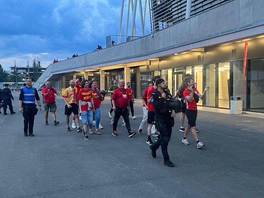 Cu om în plus 30 de minute, FCSB n-a tras pe poarta lui Nordsjaelland! Atmosferă fabuloasă, probleme de arbitraj și calificare amânată
