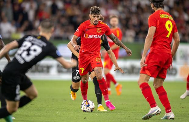 Cu om în plus 30 de minute, FCSB n-a tras pe poarta lui Nordsjaelland! Atmosferă fabuloasă, probleme de arbitraj și calificare amânată