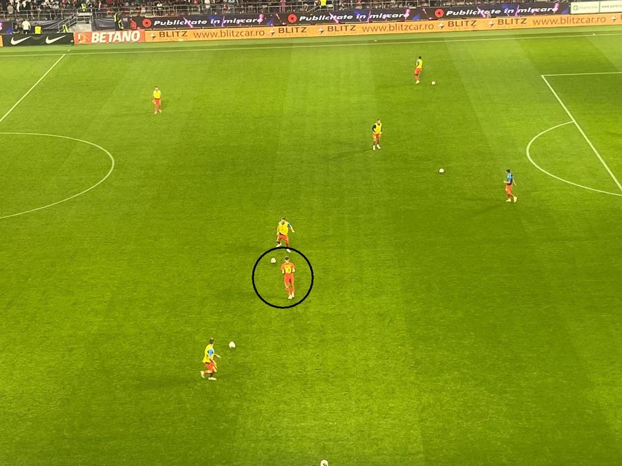 Cu om în plus 30 de minute, FCSB n-a tras pe poarta lui Nordsjaelland! Atmosferă fabuloasă, probleme de arbitraj și calificare amânată