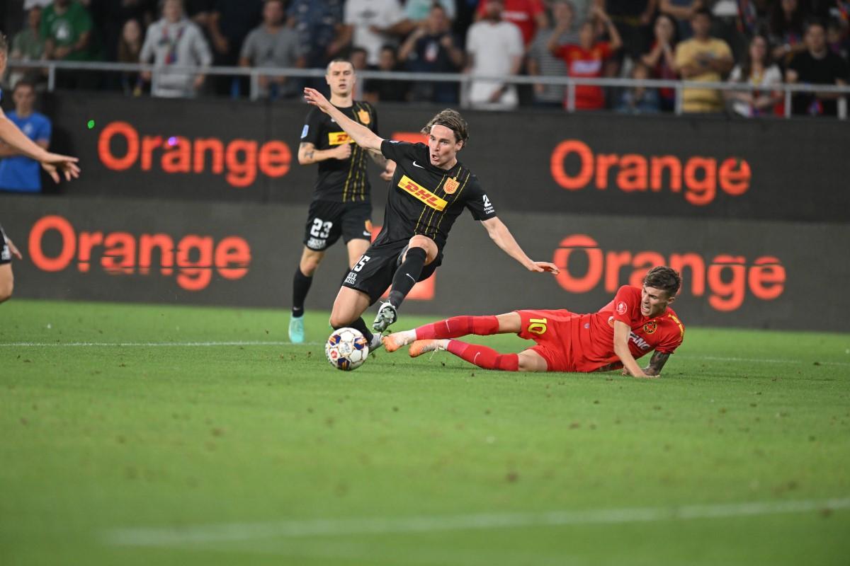 Penalty cerut de Tavi Popescu în FCSB - Nordsjaelland