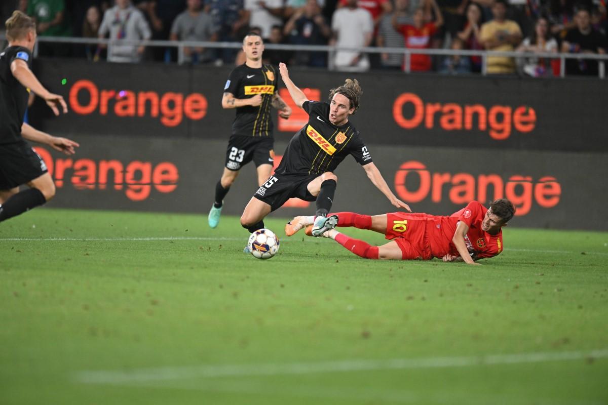 Penalty cerut de Tavi Popescu în FCSB - Nordsjaelland