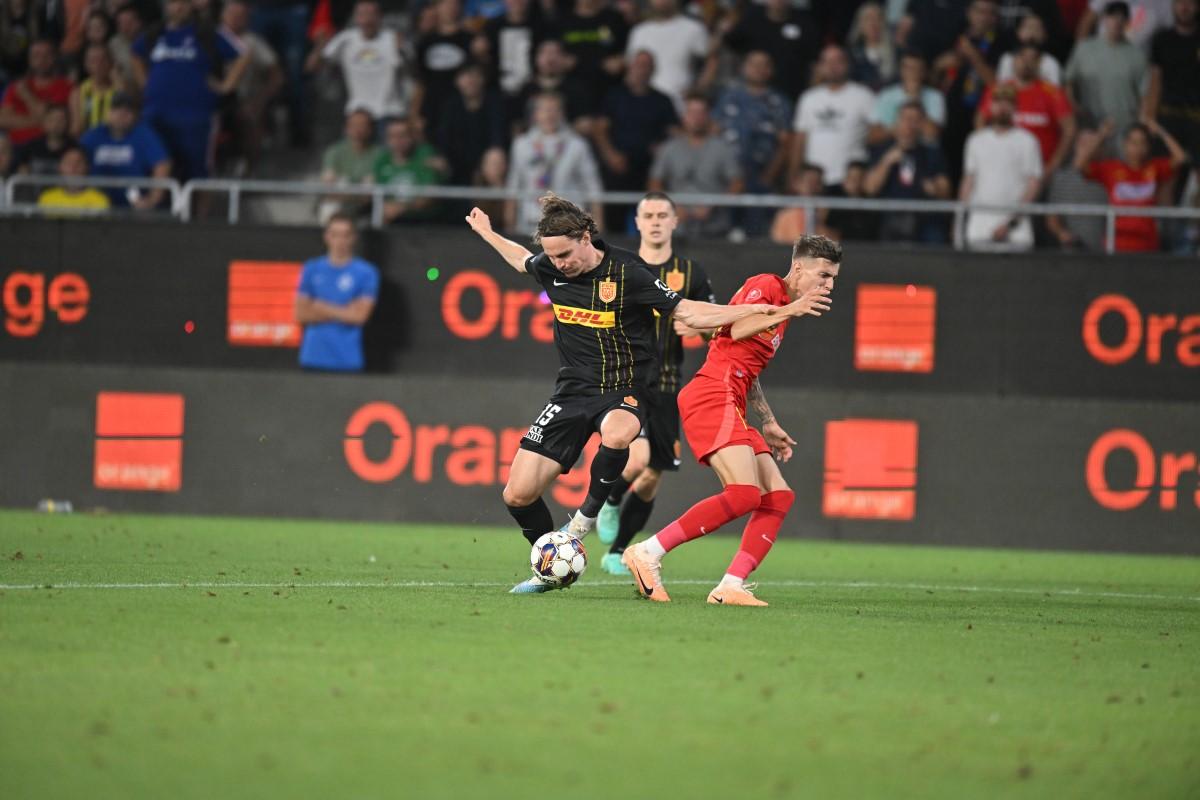 Penalty cerut de Tavi Popescu în FCSB - Nordsjaelland