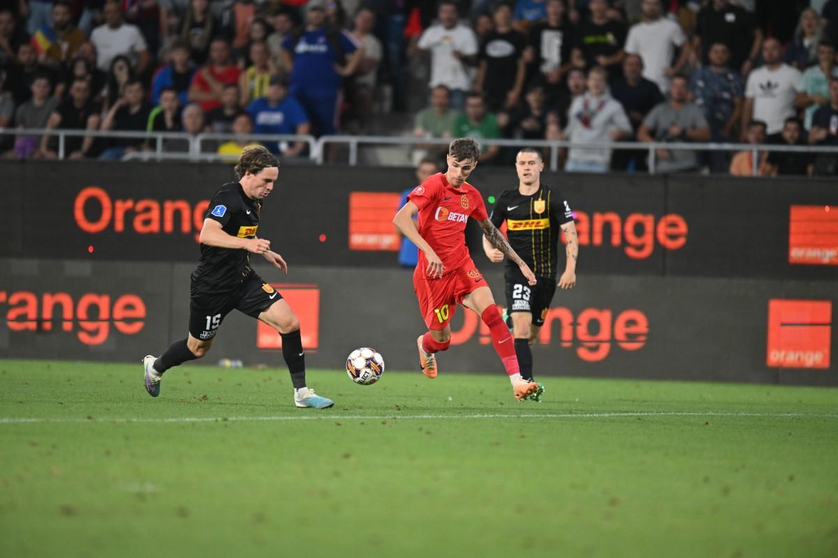 Penalty cerut de Tavi Popescu în FCSB - Nordsjaelland