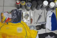 7 suporteri români, prinși cu arme albe și arestați la vamă » Vor ajunge azi în fața procurorului