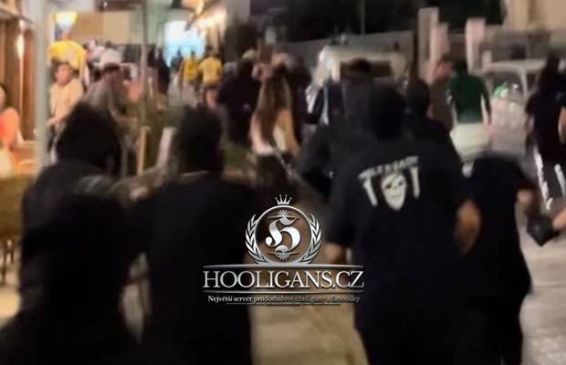 Altă seară cu violențe pe străzi » Ambuscadă pusă la cale înaintea meciului din Conference League