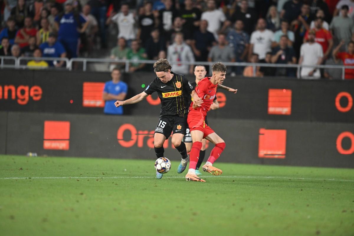 Penalty cerut de Tavi Popescu în FCSB - Nordsjaelland