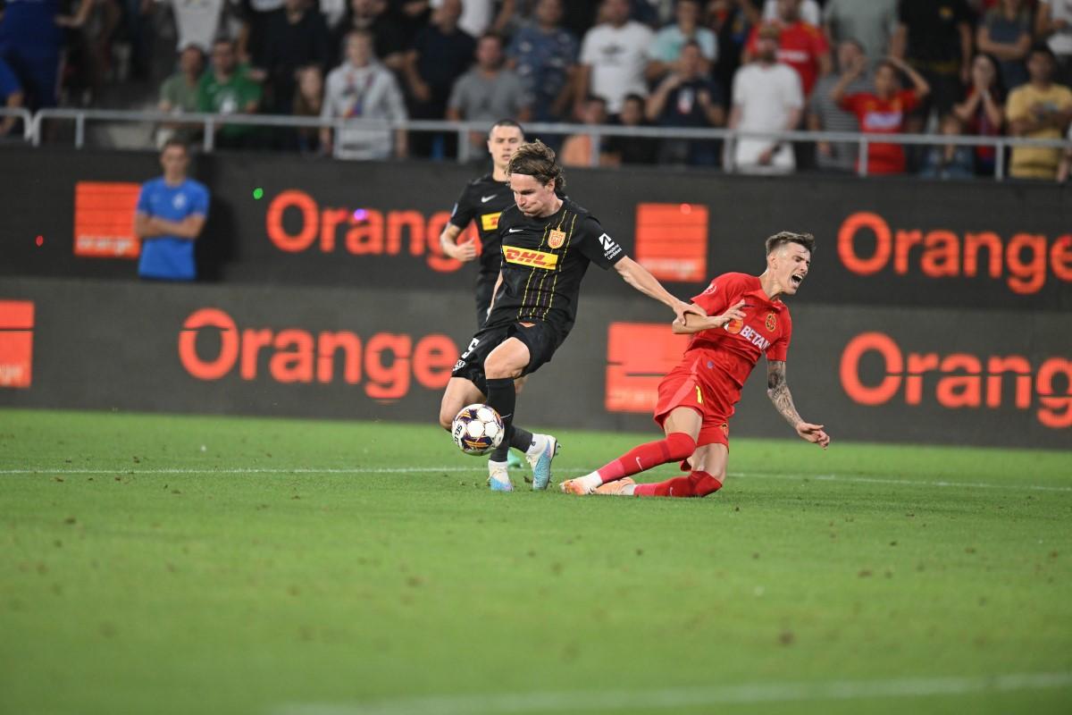 Penalty cerut de Tavi Popescu în FCSB - Nordsjaelland