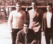 Poză de colecție cu Leonard Rusu, Mihai Ivăncescu, Dorin Necula și Stere Adamache FOTO Arhivă personală
