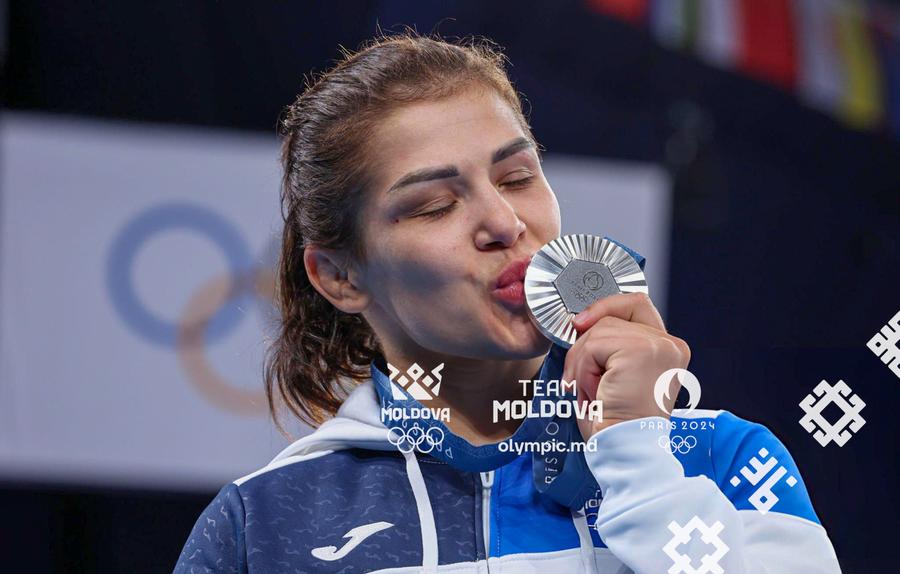 FOTO Facebook Olympic Moldova Anastasia, sexy luptătoarea de la Poliția de Frontieră, a luat medalie la Jocurile Olimpice de la Paris: „Visul meu a devenit realitate”