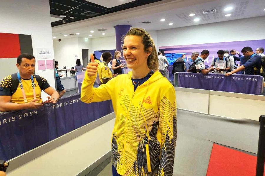 Alina Rotaru-Kottmann, zâmbind larg după semifinala de la săritura în lungime Românii care mi-au schimbat percepțiile la Paris