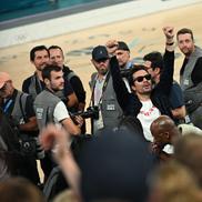 Jimmy Fallon, la finala SUA - Franța / FOTO: Raed Krishan (GSP.ro)