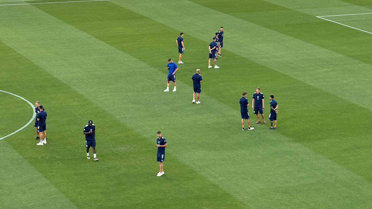 FCSB - Unirea Slobozia, imagini de la nivelul gazonului