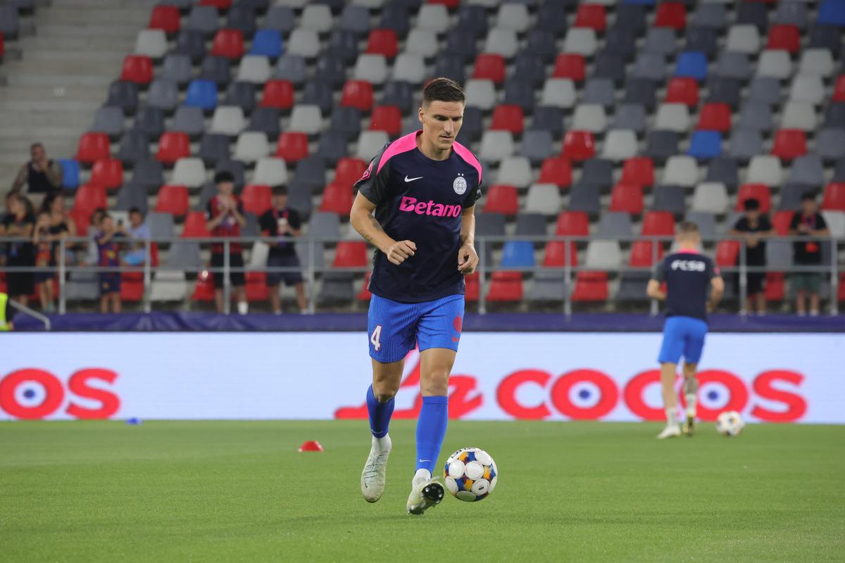 FCSB - Unirea Slobozia, imagini de la nivelul gazonului