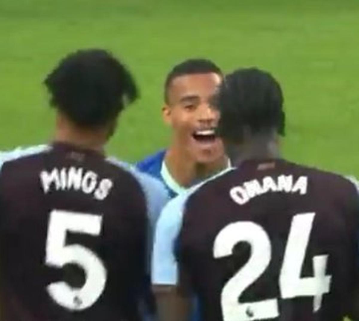 Tyrone Mings i-a rupt tricoul lui Mason Greenwood în Marseille - Aston Villa