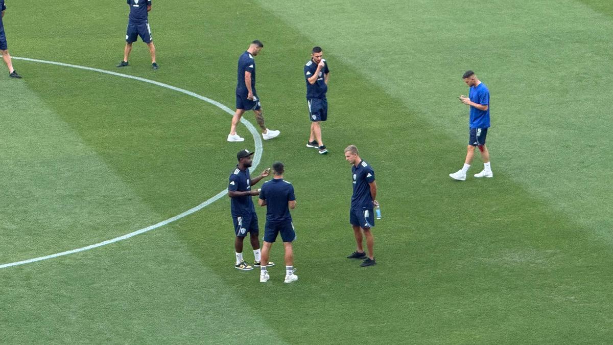 FCSB - Unirea Slobozia, imagini de la nivelul gazonului