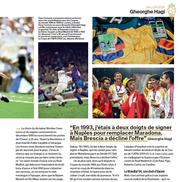 Gică Hagi, în paginile speciale dedicate de revista franceză / Foto: France Football