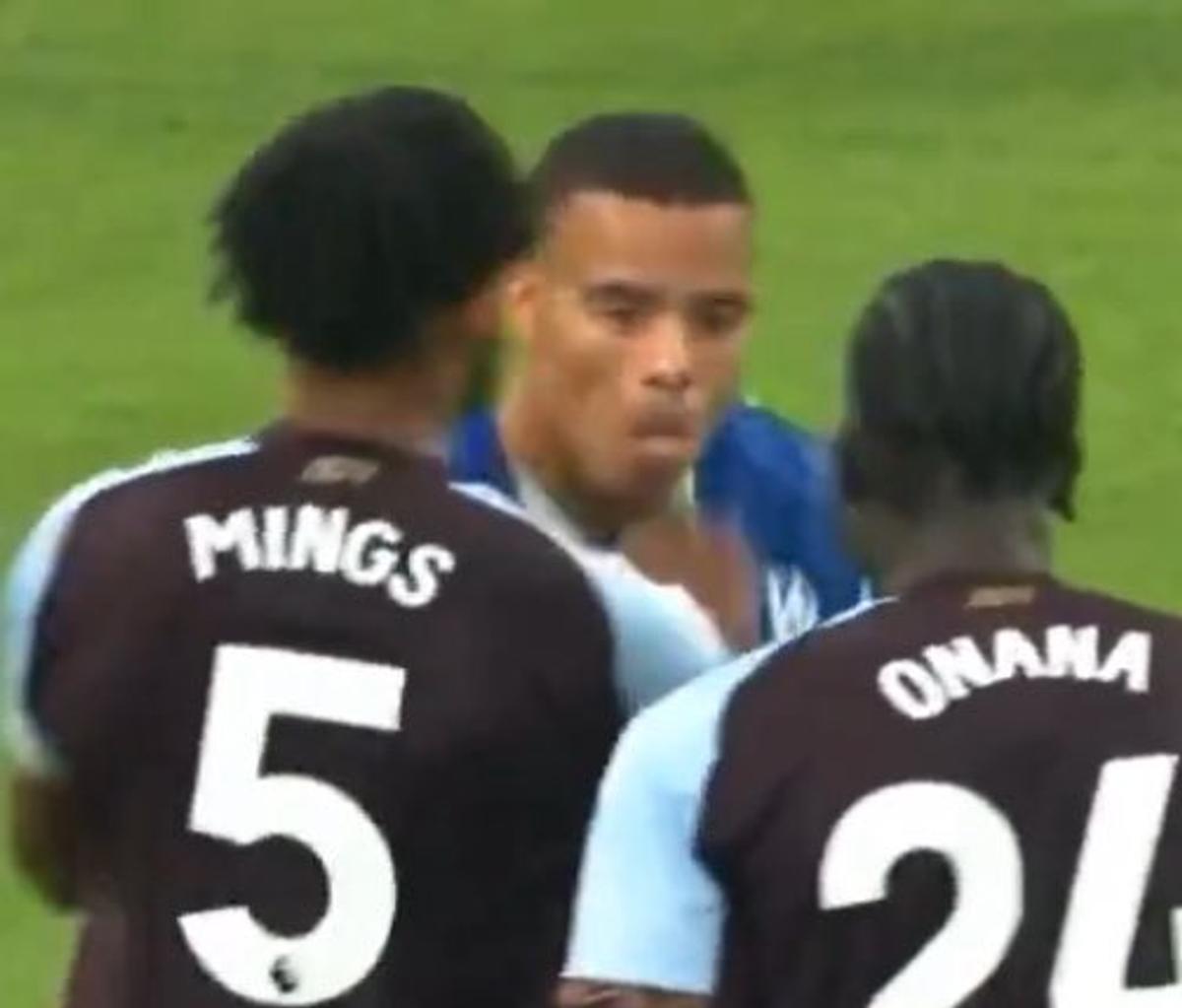 Tyrone Mings i-a rupt tricoul lui Mason Greenwood în Marseille - Aston Villa