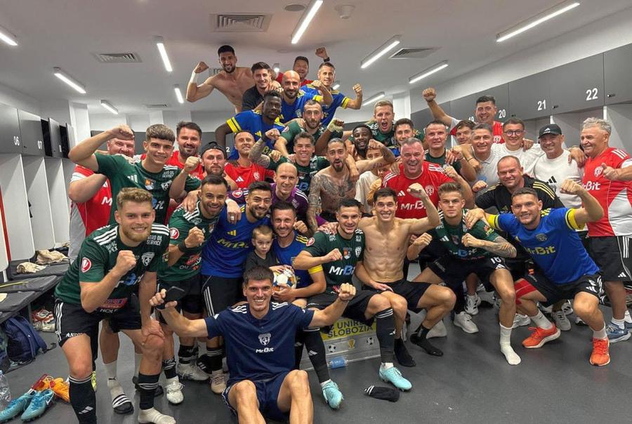 Slobozia a învins FCSB în Ghencea și a declanșat sărbătoarea în vestiar Mărturie emoționantă a puștiului de la Slobozia care a învins FCSB: „Mama a căzut în genunchi” » Ce obiectiv curajos are pentru acest sezon: „Minimum!”