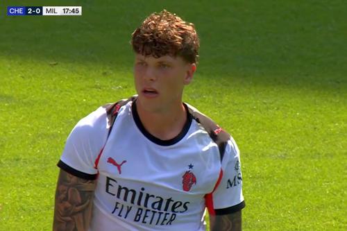 Andrei Coubiș, meci de coșmar la AC Milan în fața lui Chelsea