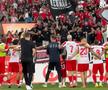 Imagini spectaculoase din Superligă: „Cine e pe primul loc, cine e pe primul loc?”