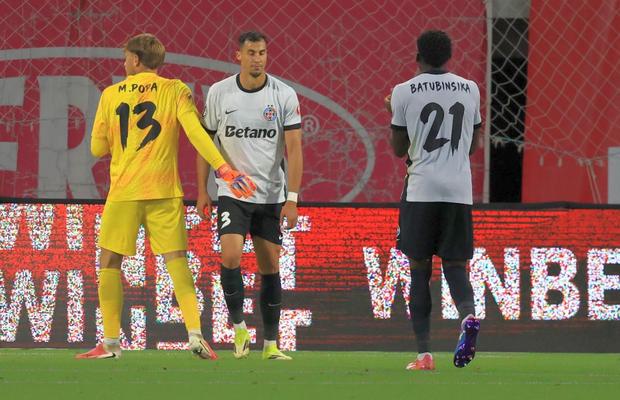 Fază cum rar se vede: Duarte și Popa s-au încurcat unul pe celălalt în Sepsi - FCSB » Aproape de un gol de cascadorii râsului