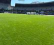 Gazonul de pe Cluj Arena, într-o stare foarte bună după festivalul Untold // foto: facebook @Consiliul Județean Cluj