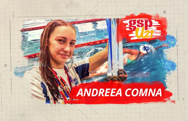 GSP U21 » Andreea Comna, înotătoarea cu 240 de medalii: „David Popovici este o mare inspirație pentru mine, m-a ajutat să îmi urmez visul”