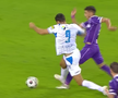Oltenii au cerut penalty în minutul 88, la un contact între Assad și Dorinel Oancea // foto: PrimaSport