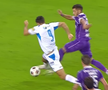 Oltenii au cerut penalty în minutul 88, la un contact între Assad și Dorinel Oancea // foto: PrimaSport