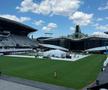 Gazonul de pe Cluj Arena, într-o stare foarte bună după festivalul Untold // foto: facebook @Consiliul Județean Cluj
