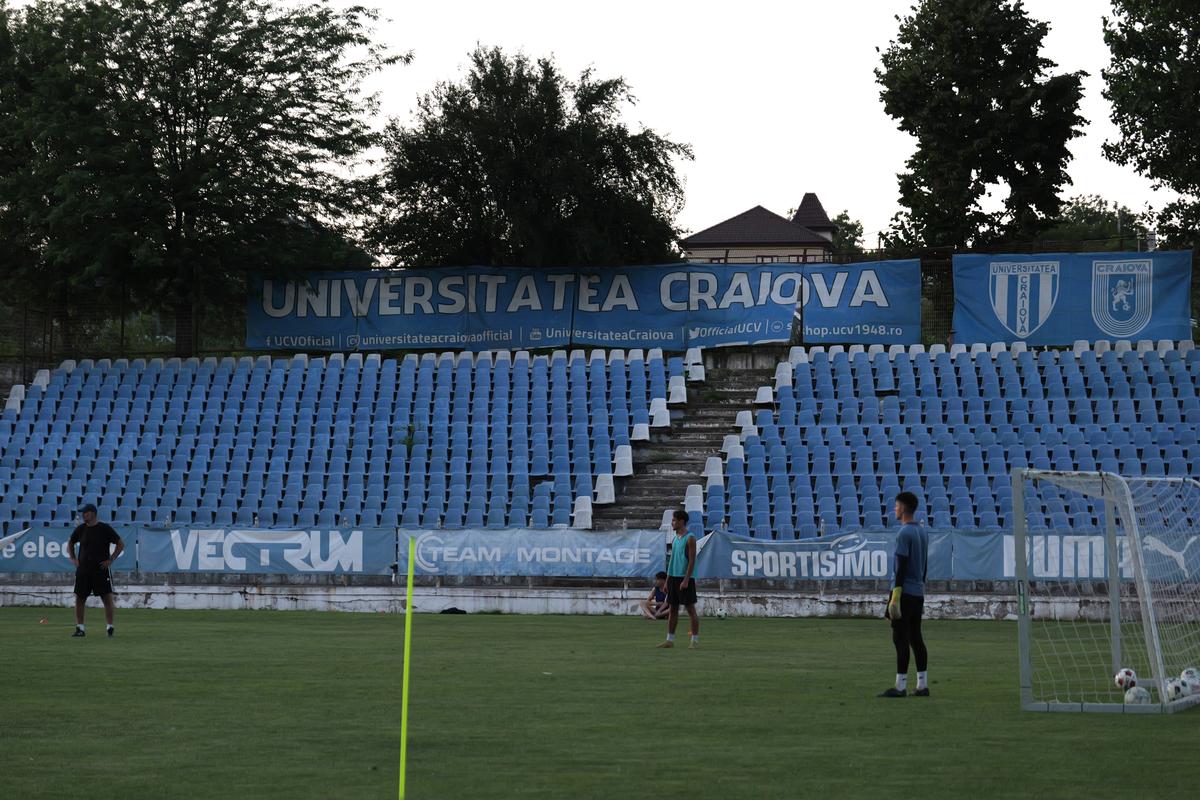 Paradoxul din sudul României: de 13 ani fără fotbal la nivel național, însă stadionul de 11.000 de locuri a fost modernizat pentru o echipă din alt oraș