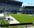 Gazonul de pe Cluj Arena, într-o stare foarte bună după festivalul Untold // foto: facebook @Consiliul Județean Cluj