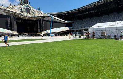 Cum arată gazonul de pe Cluj Arena, după cele patru zile de Untold