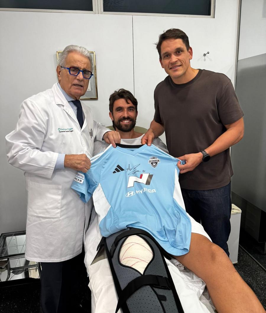 Andrea Compagno, revenire la Jeonbuk // foto: instagram @andreacompagno După aproape 10 luni, Andrea Compagno a revenit pe teren: „După fiecare furtună vine curcubeul”