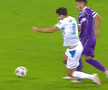 Oltenii au cerut penalty în minutul 88, la un contact între Assad și Dorinel Oancea // foto: PrimaSport
