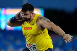 Andrei Rareș Toader, locul 5 în finala de aruncarea greutății la Campionatele Europene de la Birmingham