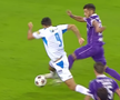 Oltenii au cerut penalty în minutul 88, la un contact între Assad și Dorinel Oancea // foto: PrimaSport