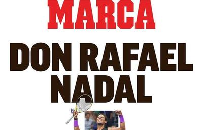 FOTO Rafael Nadal, glorificat de presa internațională după succesul răsunător de la US Open » Cele mai tari pagini întâi